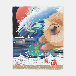 BINDI CHOWABUNGA - Chow ull/strandfilt Fleecefilt