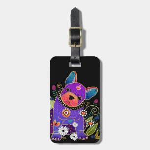 BINDI FRENCHIE - Fransk Bulldog-resetagg Bagagebricka
