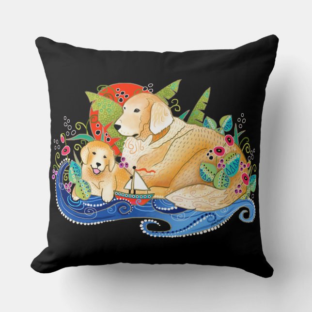 BINDI GOLDEN RETRIEVER KUDDE (Framsida)