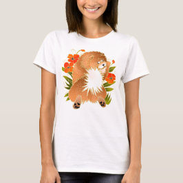 BINDI MINGSIE Red chow-FRONT DESIGN-välj stil T Shirt