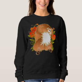 BINDI MINGSIE Red chow-FRONT DESIGN-välj stil Tee Shirt
