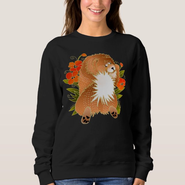BINDI MINGSIE Red chow-FRONT DESIGN-välj stil Tee Shirt (Framsida)