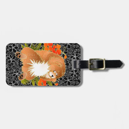 BINDI MINGSIE röd påfyllnadsmärke Bagagebricka