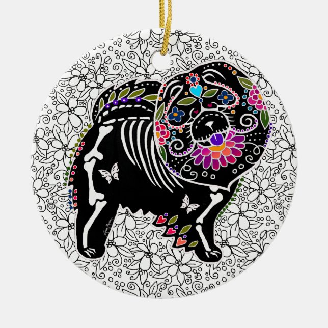 BINDI SUGARSKULL Chow - Ornament (Framsidan)