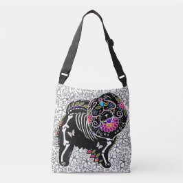 BINDI SUGARSKULL Chow - tote eller kor body bag Axelväska