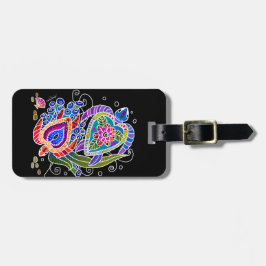 BINDI TURTLE-bagageetikett Bagagebricka