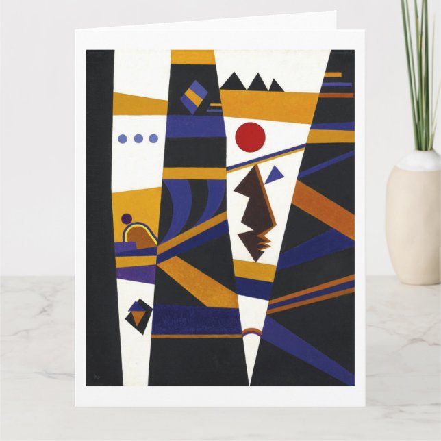 Binding by Kandinsky, 1932 Kort (Framsida)