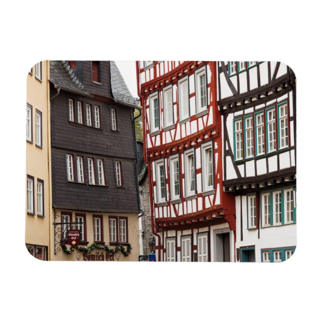 Bindingsverks Hus Magnet (Horisontell)