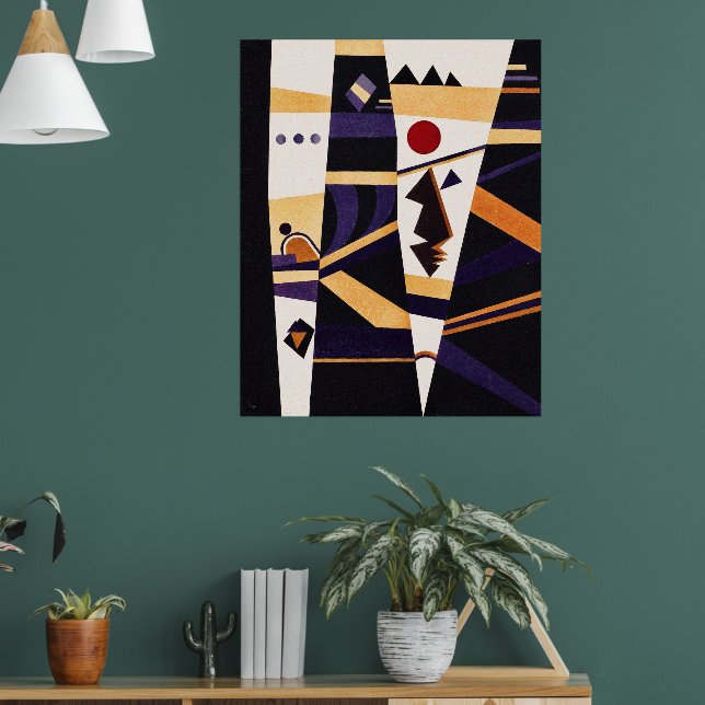 Bindning av Kandinsky Poster (Vardagsrum 1)