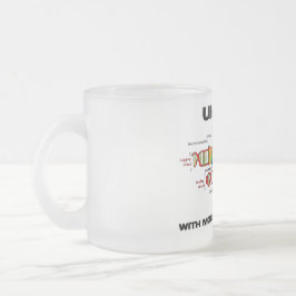 Bindning med molekylär biologi (DNA-replikering) Frostad Glasmugg