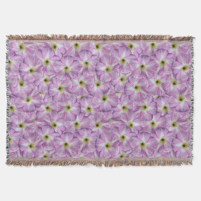 Bindweed Seamless Mönster Filt (Framsidan)