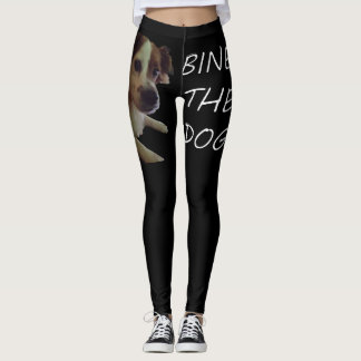 Bine hunddamasker leggings