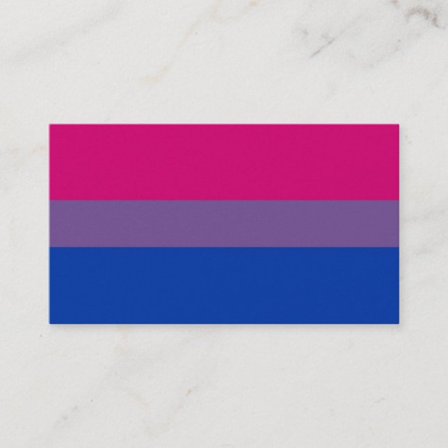 BiNet USA bisexuell personvisitkort Visitkort (Framsida)