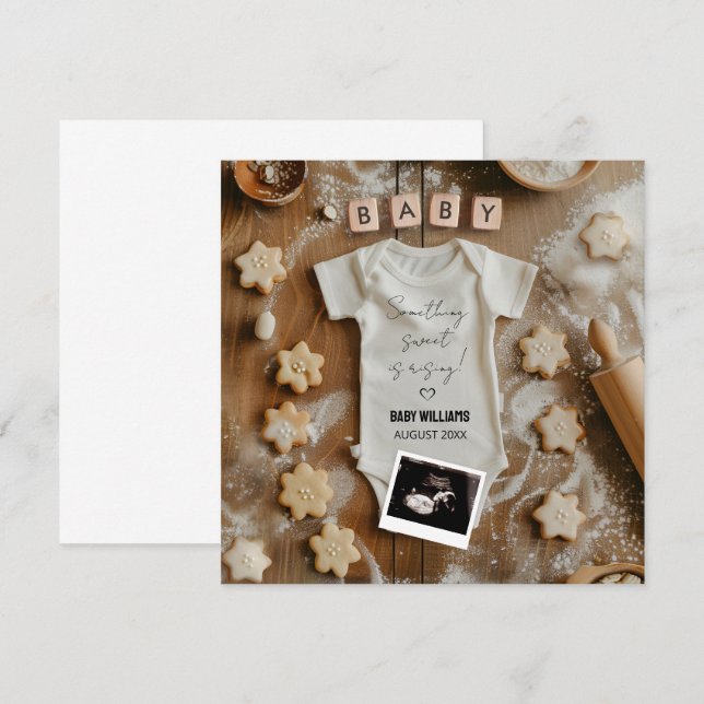 Bing Baby-aviseringskort Inbjudningar (Fram/baksida)