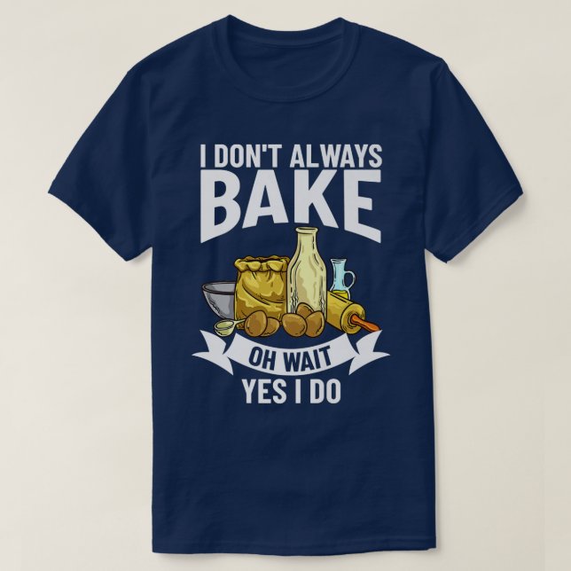 Bing Beginner Recipes Baker Flour Bakery T Shirt (Design framsida)