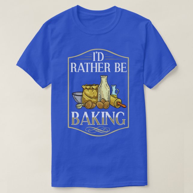 Bing Beginner Recipes Baker Flour Bakery T Shirt (Design framsida)