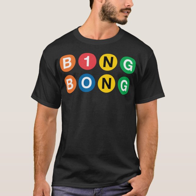 Bing Bong Funny NYC T Shirt (Framsida)
