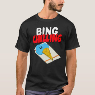 Bing Chilling Ice Cream Memine Smälter Ice Cream C T Shirt