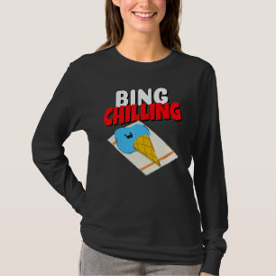 Bing Chilling Ice Cream Memine Smälter Ice Cream C T Shirt