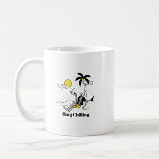 Bing Chilling Skeleton Kaffemugg