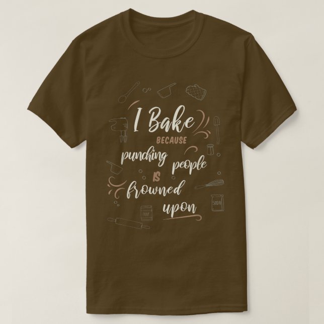 Bing för att Slå människor frodas T Shirt (Design framsida)