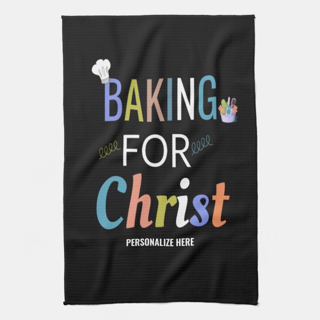 Bing for Jesus Bakers Kitchen Towel Kökshandduk (Vertikal)