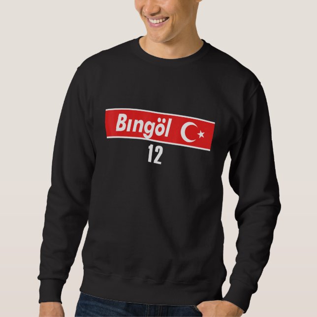Bing Oil 12 Türkiye Lång Ärmad Tröja (Framsida)