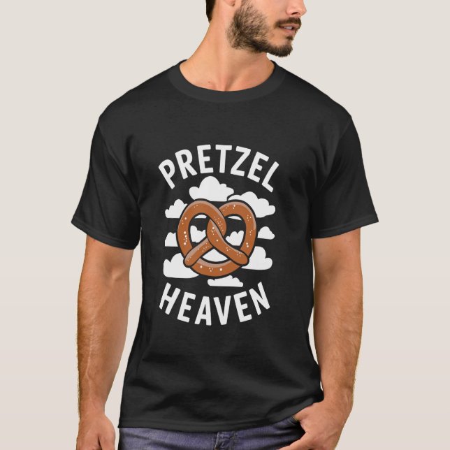 Bing Pretzel German Bread Skapar Bakery Baker Br T Shirt (Framsida)