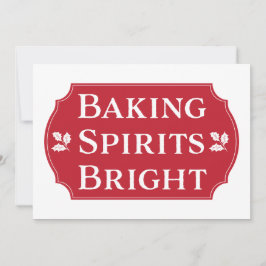 Bing Spirits Bright Cookie Exchange Party Inbjudningar