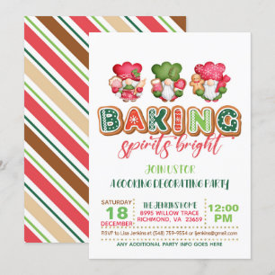Bing Spirits Bright med Gnomes-inbjudan - WH Inbjudningar