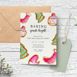 Bing Sprit Bright Baking Party enkel Inbjudningar