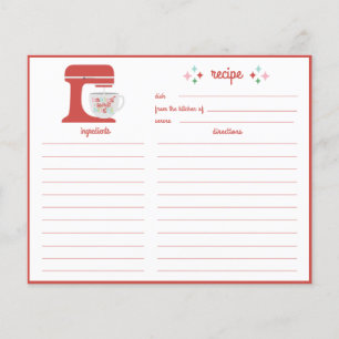 Bing Sprit Bright Recept Card