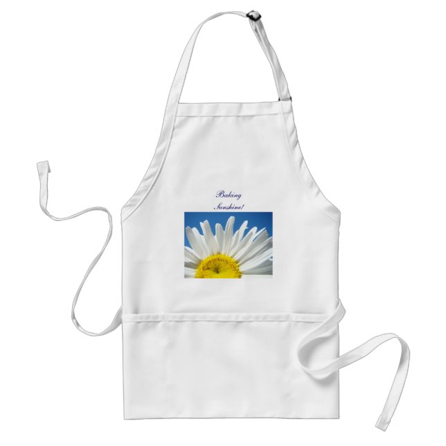 Bing Sunshine! Pron-presenter Vita Daisyn Flowers Förkläde (Framsidan)