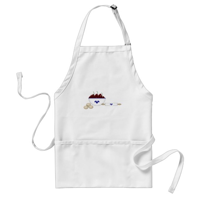 Bing with Cherries Apron Förkläde (Framsidan)