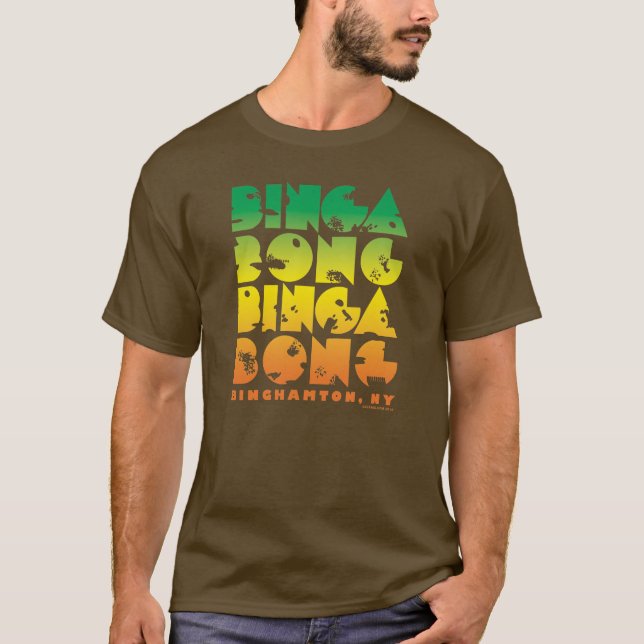 Binga Bong Binga Bong T Shirt (Framsida)