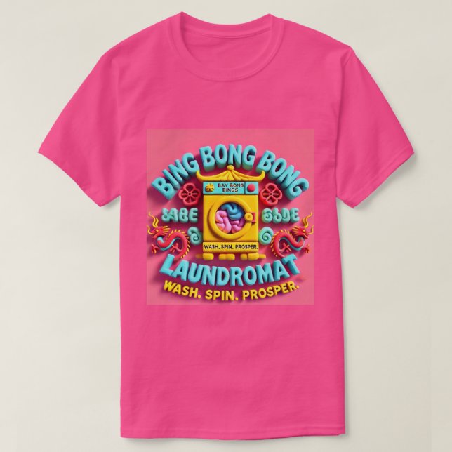 BINGBONGBONGs LAUNDROMAT OCH MATTRESS COVERS T Shirt (Design framsida)
