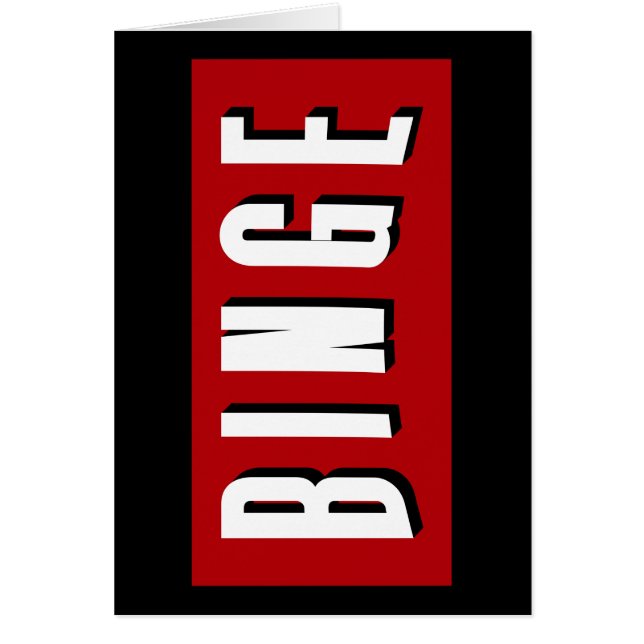 Binge Series Flix OBS Kort (Framsidan)