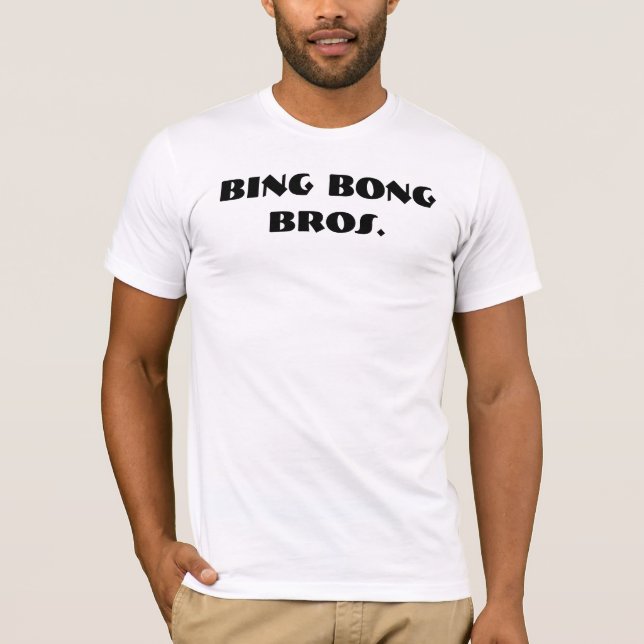 Bingen Bong Bros. Tee Shirt (Framsida)