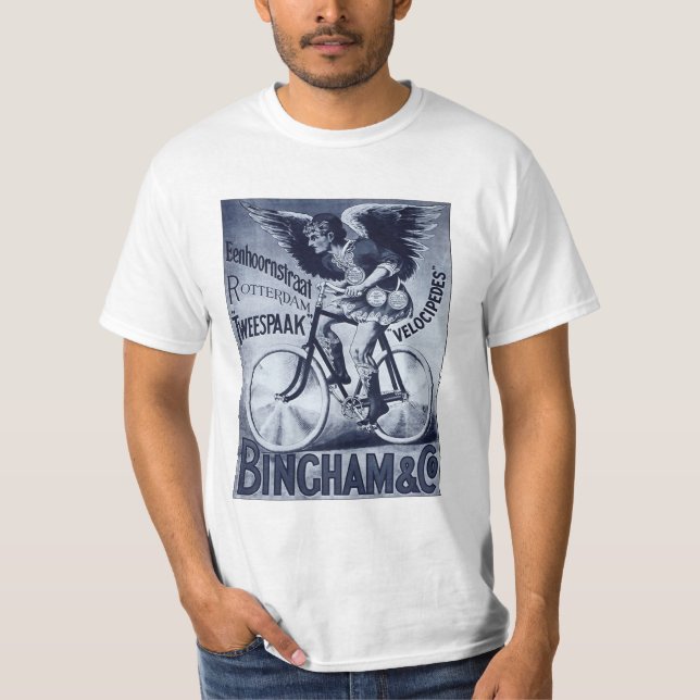 Bingham & Co.-VelocipedesT-tröja T Shirt (Framsida)