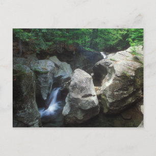 Bingham Falls gorge Vermont Vykort