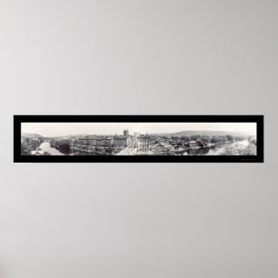 Binghamton New York foto 1909 Poster
