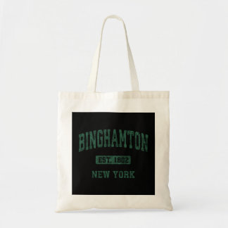 Binghamton New York NY Vintage Athletic Sports Des Tygkasse