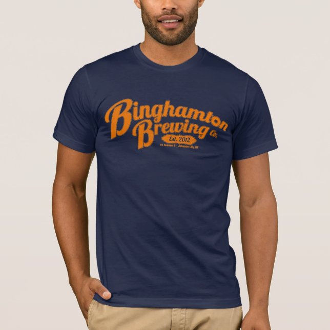 Binghamton som bryggar Co T Shirt (Framsida)