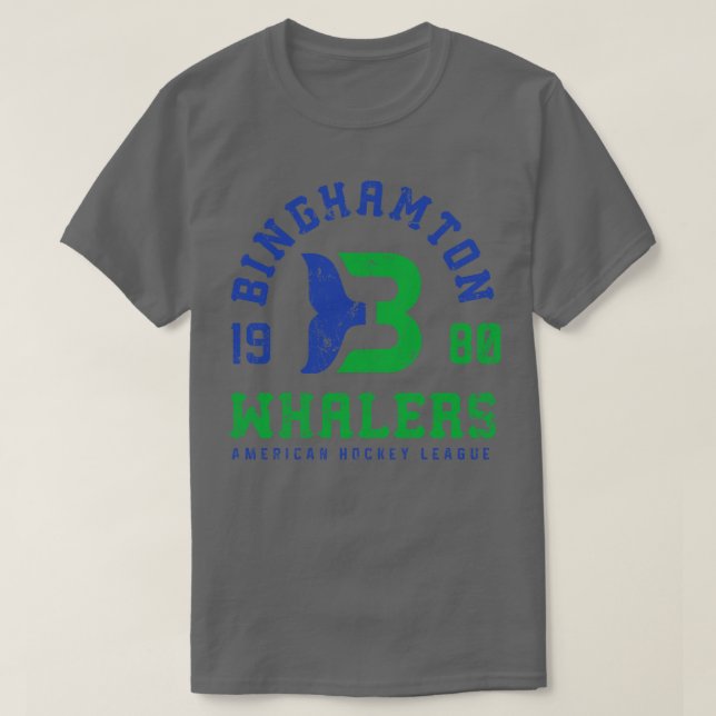Binghamton Whalers T Shirt (Design framsida)