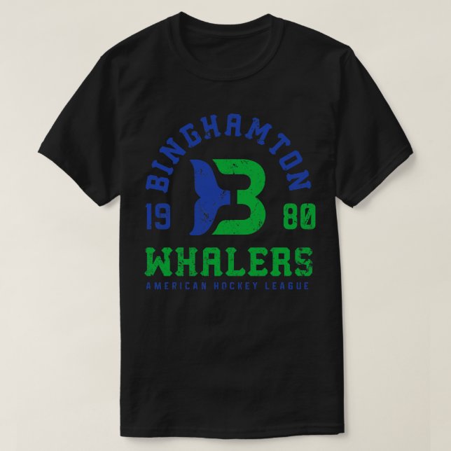 Binghamton Whalers T Shirt (Design framsida)