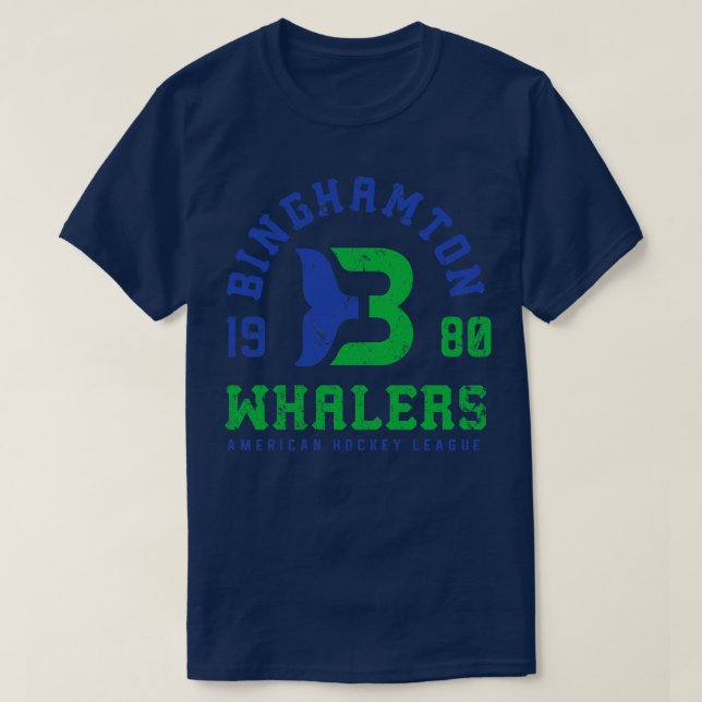 Binghamton Whalers T Shirt (Design framsida)
