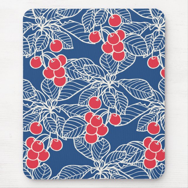 Bingkörsbär Mousepad Musmatta (Framsidan)