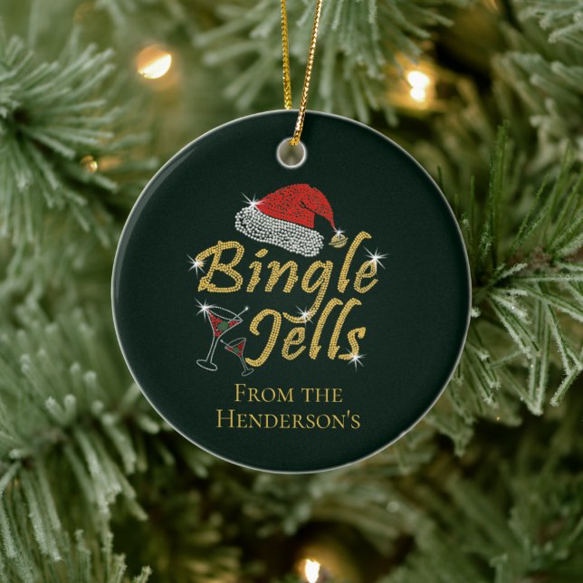 Bingle Jells Tipsy jul Julgransprydnad Keramik (Träd)