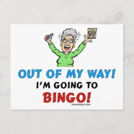 Bingo Älskare Vykort
