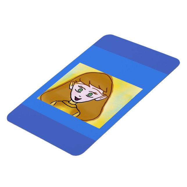 Bingo Anime Flexible Photo Magnet (Vänstra Sidan)